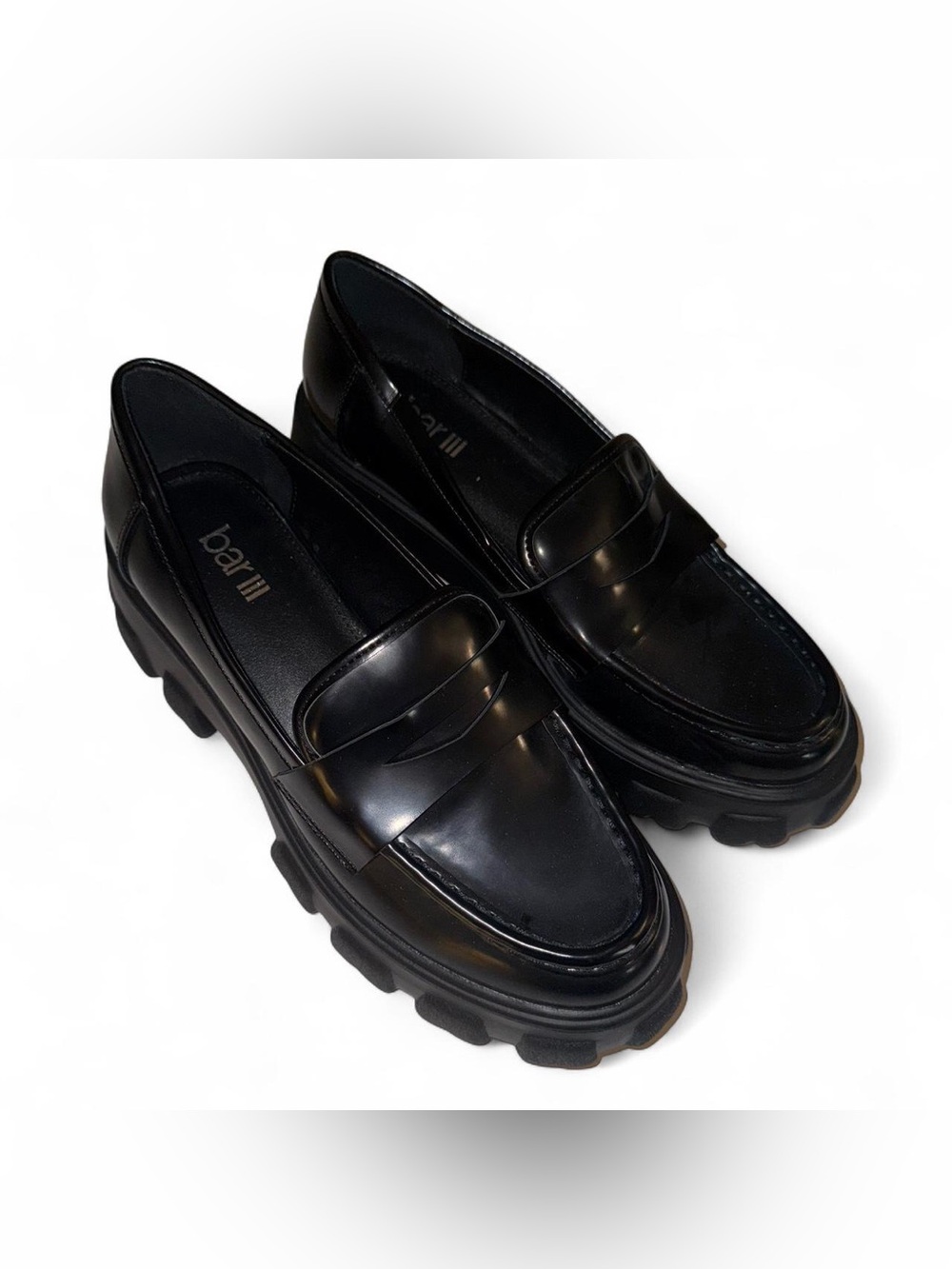 Bar III Chunky Black Loafers